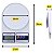 Balança Digital de Cozinha, 10 kg, Precisão 1g Pesa Alimentos e Pequenos Itens com Exatidão e Facilidade - Imagem 3