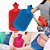 Bolsa Térmica de Borracha para Água Quente ou Gelo 1000 ml Bolsa Compressa Cores Sortidas - Imagem 16