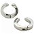 Brincos de Pressão Masculinos de Aço Inoxidável Únicos Exclusivos e Bonitos para Orelha Par eTizzaShop - Imagem 7