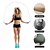 Corda de Saltos Cross Rolamento Tamanho Ajustável em PVC Corda de Pular Com Velocidade Para Treino Funcional Exercícios - Imagem 3