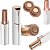 Depilador Batom Indolor Aparador Removedor de Pelos Facial Buço Corporal Portatil Recarregavel Premium eTizzaShop - Imagem 3
