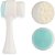 Escova De Limpeza Facial 2 Em 1 Esponja Silicone Dupla Face - Imagem 1