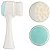 Escova De Limpeza Facial 2 Em 1 Esponja Silicone Dupla Face - Imagem 3