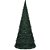 Kit Árvore de Natal Dobrável com Pisca Pisca 20 Metros Com 100 LEDs Design Caracol Compacta e Leve Decorativa - Imagem 2