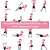 Kit Elástico Extensor Para Exercícios Faixa De Borracha Academia 5 Faixa Elastica Treino Em Casa Ginastica Pilates E Fis - Imagem 4