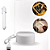 Luminária 3D Tela para Mensagens Decoração Com Caneta De Escrever Mesa Cor Branco - Imagem 1