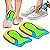 Palmilha Ortopédica Para Calcanhar em Silicone Gel Hidratante Massageadoras Protetoras Para Esporão Par Meia Calcanheira - Imagem 3