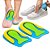 Palmilha Ortopédica Para Calcanhar em Silicone Gel Hidratante Massageadoras Protetoras Para Esporão Par Meia Calcanheira - Imagem 1