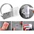 Suporte para Secador de Cabelo Chapinha e Armazenamento de Demais Itens Organizador de Ambiente Fixação Adesiva Para Par - Imagem 4