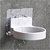 Suporte para Secador de Cabelo Chapinha e Armazenamento de Demais Itens Organizador de Ambiente Fixação Adesiva Para Par - Imagem 9