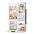 Refrigerador 419 Consul Inverse CRE44BBANA Branco - Imagem 2