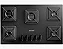 Cooktop Brastemp 5 Bocas Vidro Preto BDD75AEUNA - Imagem 2