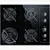 Cooktop Consul 4 Bocas Preto 127-220V - Imagem 1