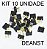 KIT 10 Unidades - Conector Deans T BLACK - Imagem 1
