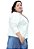 Casaco Estilo Blazer Microfibra Plus Size (tam 48 Ao 56) off white - Imagem 5