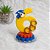 Topo de Bolo Sonic em Biscuit Artesanal - Imagem 1