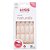 Unhas Kiss Salon Natural Longo Estileto KSN06BR - Imagem 1