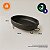 Assadeira De Barro Preto Capixaba Oval 38x24x8 CM - Imagem 3