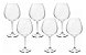 6 Unid. Taças Vinho Tinto 650ml Bohemia Cristal Titanium - Imagem 6