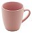 Caneca De Cerâmica Cronus Rosa 350ml Lyor - Imagem 1