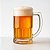 Jg Caneca De Chopp/ Cerveja 340ml Vidro Resistente E Grosso - Imagem 4