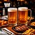 Jg Caneca De Chopp/ Cerveja 340ml Vidro Resistente E Grosso - Imagem 5