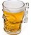 Jogo 5 Caneca De Chopp  Cerveja Vidro Grande 510ml Caveira - Imagem 9