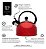 Chaleira Inox Com Alarme Vermelha Capacidade 2l Mimo Style - Imagem 2
