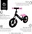 Bicicleta de Equilíbrio na Cor Rosa, Aro12. Inteiramente em Plástico e Aço Carbono - Imagem 3