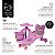 Carrinho Zippy Car Animais Divertidos Rosa - Imagem 4