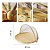 Cesto Porta Pães Bolo Bambu Cobertura Retrátil Redondo 40cm Cor Marrom Claro - Imagem 8