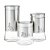 Conjunto 3 Potes Will Inox E Vidro Aço Escovado - Imagem 5