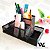 Kit Organizador De Escrivaninha Aramado Preto 4 Partes - Imagem 7