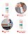Kit Porta Leite em Pó / Snack 3 em 1 - 1 de 300ml e 2 de 180ml - Imagem 3