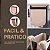 Lixeira de Plástico Retrátil Branco Dolce Home - Imagem 19