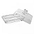 Manteigueira de Cristal com Tampa Coração  17cm x 10,5cm x 10cm - Lyor - Imagem 3