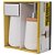 Conjunto Para Banheiro Bambu Branco 2 Peças - 7087 - Imagem 13