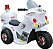Moto Motinho Elétrica Infantil Tipo Harley Bateria 6V BRANCO - Imagem 2