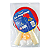Raquete Para Ping Pong, Western, Com 3 Bolas - Imagem 2