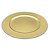 Sousplat Plástico Dourado Brilhante 33cm - Imagem 3