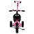 Triciclo com apoio rosa - Imagem 7
