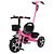 Triciclo com apoio rosa - Imagem 1