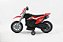 Moto Elétrico Infantil Motocross Unitoys Preto/Vermelho Off Road - Imagem 5