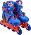 Patins Kit Inline Azul - Ajustável 30 a 33 - Unitoys - Imagem 3