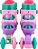 Patins Multi Uso Rosa 3 Em 1 TAM 30-33 P - Imagem 2