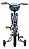 Bicicleta Infantil Montana Aro 16 Masculina Azul - Unitoys - Imagem 5