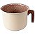 Jogo De Panela Ceramica Antiaderente Fundo Triplo Fogao Indução Mimo Style Pratic Cook Crema 10 Peças - Imagem 2