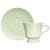 1 Xícara Para Café Porcelana Germer Tassel Verde Vintage - Imagem 1