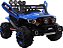 CARRO ELÉTRICO SUPER CROSS 4X4 AZUL 12V COM CONTROLE REMOTO - Imagem 2