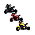Mini Moto Elétrica Infantil 6V Unitoys - Imagem 1